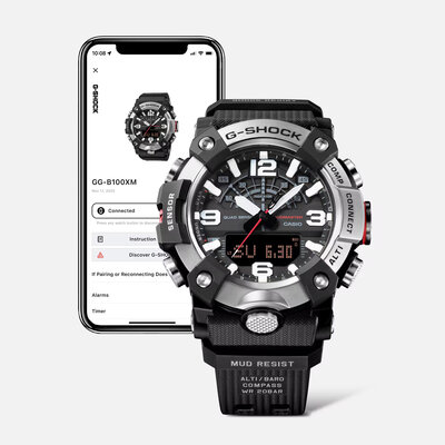 Casio G-Shock Mudmaster GG-B100XMH-5AER Carbon Core Guard Master in Horizon Gold Series