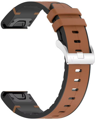 Kožený remienok Ricardo Lodi 22mm, Brown, QuickFit