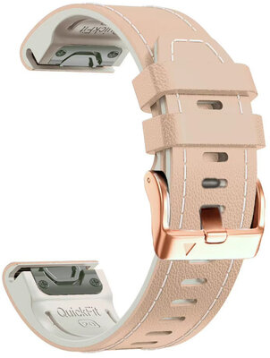 Kožený remienok Ricardo Sansicario 20mm, Beige, QuickFit