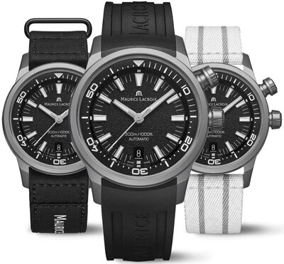 Maurice Lacroix Pontos S Diver Automatic PT6248-TT03L-330-2 Limited Edition 500pcs (+ 2 náhradné remienky)
