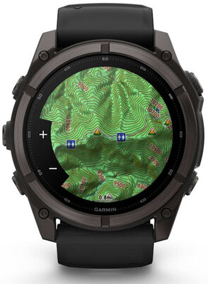 Garmin Fenix 9 AMOLED 51mm, Carbon Gray DLC Titanium Black