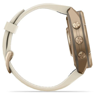 Garmin Fenix 9 Pro AMOLED 43mm, Autumn Gold Titanium Cream/French Gray