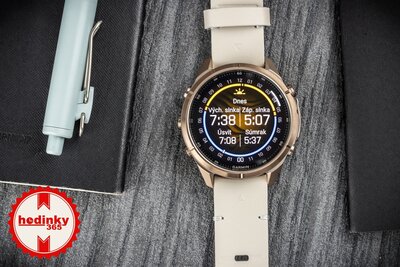 Garmin Fenix 9 Pro AMOLED 43mm, inReach, Autumn Gold Titanium/Bone (Premium) (+ náhradný remienok)