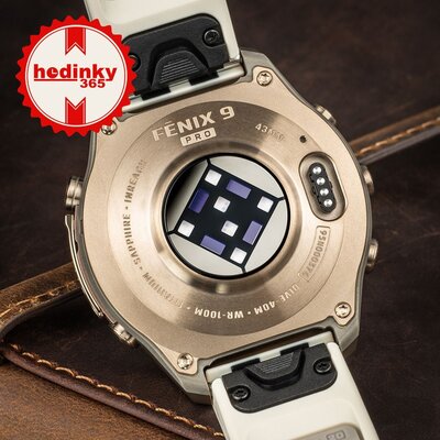 Garmin Fenix 9 Pro AMOLED 43mm, inReach, Autumn Gold Titanium Cream/French Gray
