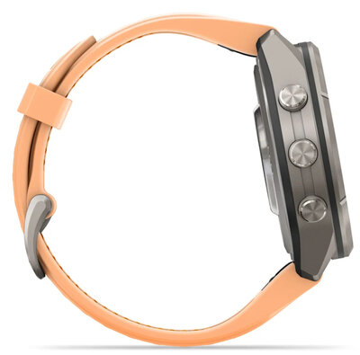 Garmin Fenix 9 Pro AMOLED 43mm, inReach, Titanium Shell Pink/Autumn Orange