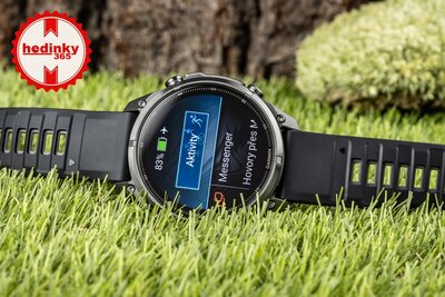 Garmin Fenix 9 Pro AMOLED 47mm, Carbon Gray DLC Titanium Black/Pebble Gray