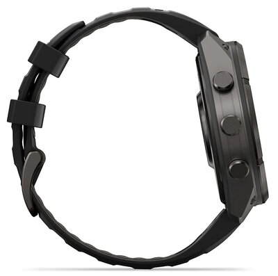 Garmin Fenix 9 Pro AMOLED 47mm, inReach, Carbon Gray DLC Titanium Black/Pebble Gray