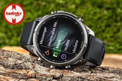 Garmin Fenix 9 Pro AMOLED 47mm, inReach, Carbon Gray DLC Titanium Black/Pebble Gray