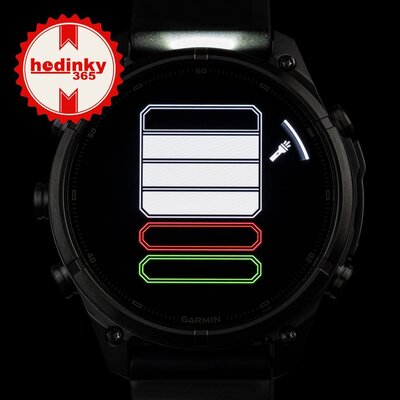 Garmin Fenix 9 Pro AMOLED 47mm, inReach, Carbon Gray DLC Titanium Black/Pebble Gray