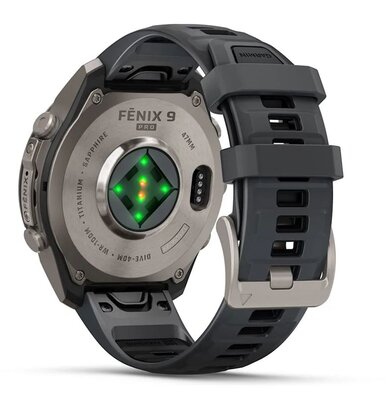 Garmin Fenix 9 Pro AMOLED 47mm, inReach, Titanium Graphite/Black