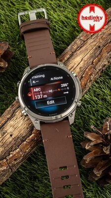 (SK) Garmin Fenix 9 Pro AMOLED 47mm, inReach, Titanium Walnut (Premium) (+ náhradný remienok)
