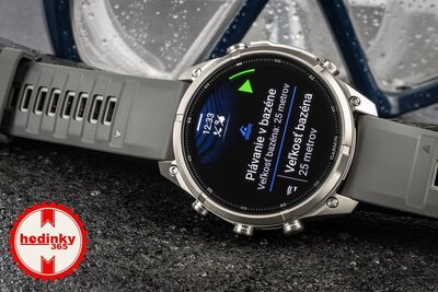 (SK) Garmin Fenix 9 Pro AMOLED 47mm, inReach, Titanium Walnut (Premium) (+ náhradný remienok)