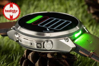 (SK) Garmin Fenix 9 Pro AMOLED 47mm, inReach, Titanium Walnut (Premium) (+ náhradný remienok)