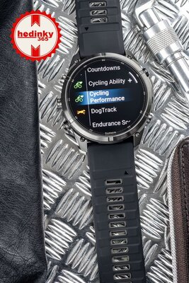 Garmin Fenix 9 Pro AMOLED 51mm, inReach, Carbon Gray DLC Titanium Black/Pebble Gray