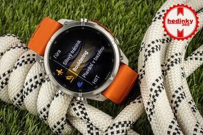 Garmin Fenix 9 Pro AMOLED 51mm, inReach, Titanium Autumn Orange/Spark Orange