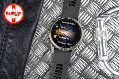 Garmin Fenix 9 Pro AMOLED 51mm, inReach, Titanium Graphite/Black