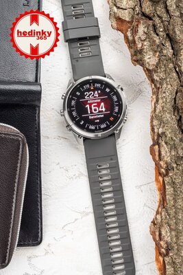 Garmin Fenix 9 Pro AMOLED 51mm, inReach, Titanium Walnut (Premium) (+ náhradný remienok)