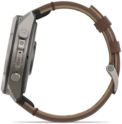 (SK) Garmin Fenix 9 Pro AMOLED 51mm, inReach, Titanium Walnut (Premium) (+ náhradný remienok)