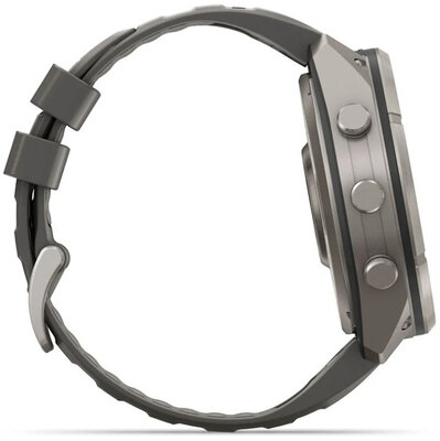 Garmin Fenix 9 Pro Solar 51mm, inReach, Titanium Pebble Gray