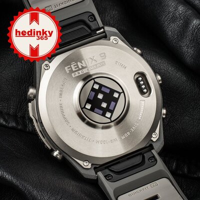 Garmin Fenix 9 Pro Solar 51mm, inReach, Titanium Pebble Gray