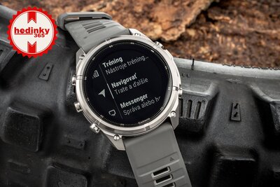 Garmin Fenix 9 Pro Solar 51mm, inReach, Titanium Pebble Gray