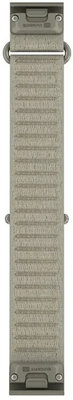 Nylonový řemínek Garmin 20mm, krátký, Olive Gray, ComfortFit, 010-14506-18
