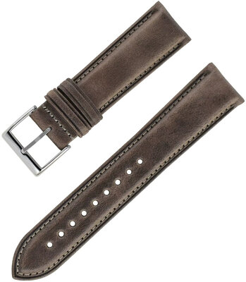 Kožený remienok Ricardo Asolo premium, Gray, Quick Release