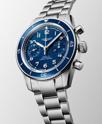 Longines Spirit Pilot Flyback Manual Flyback Chronograph L3.721.4.93.6