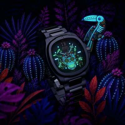 Mido Multifort TV Big Date – Dia de los Muertos M049.526.11.081.02
