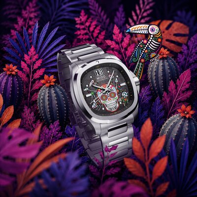 Mido Multifort TV Big Date – Dia de los Muertos M049.526.11.081.02