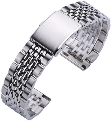 Oceľový náramok Ricardo Garda premium, Silver, Quick Release