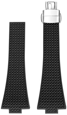 Silikónový remienok Ricardo Ivrea premium 12mm (pro Tissot PRX), Black