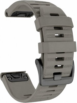 Silikónový remienok Ricardo Livigno 20mm, Gray, QuickFit