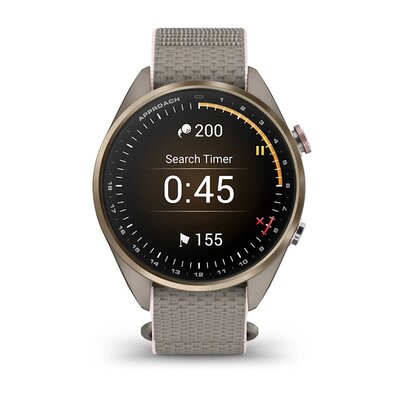Garmin Approach S72 43mm, Soft Gold