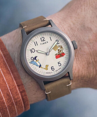 Timex Expedition Scout x Looney Tunes Wile E. Coyote & Road Runner TW2Y99400QY