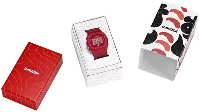 Casio G-Shock Original DW-5600SSH-4ER Sushi Maguro Limited Edition