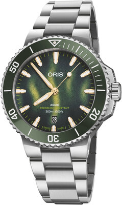 Oris Aquis Date Automatic 01 733 7787 4187-Set Kelp Forest Limited Edition 1000pcs