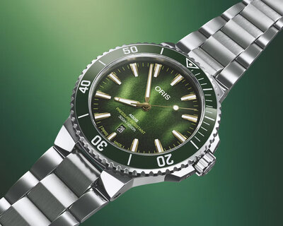 Oris Aquis Date Automatic 01 733 7787 4187-Set Kelp Forest Limited Edition 1000pcs
