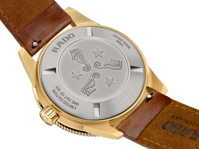 Rado Capitain Cook Automatic Bronze R32504208 Limited Edition 333pcs (+ náhradné remienky)