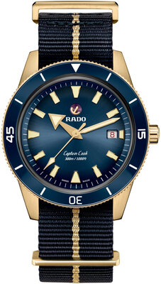 Rado Capitain Cook Automatic Bronze R32504208 Limited Edition 333pcs (+ náhradné remienky)