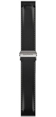 (SK) Kožený remienok Garmin 22mm (pre MARQ 3), Black, QuickFit, 010-14554-08