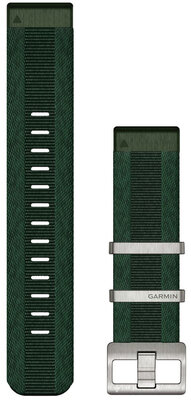 (SK) Nylonový remienok Garmin 22mm (pre MARQ 3), Pine Green, QuickFit, 010-14554-06