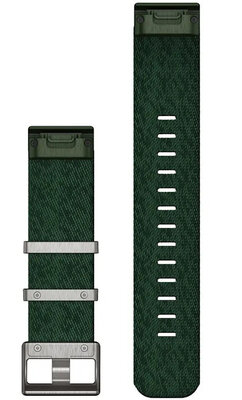 (SK) Nylonový remienok Garmin 22mm (pre MARQ 3), Pine Green, QuickFit, 010-14554-06