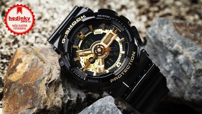 Casio G-Shock Original GA-110GB-1AER Black & Gold Special Edition