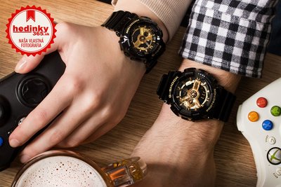 Casio G-Shock Original GA-110GB-1AER Black & Gold Special Edition