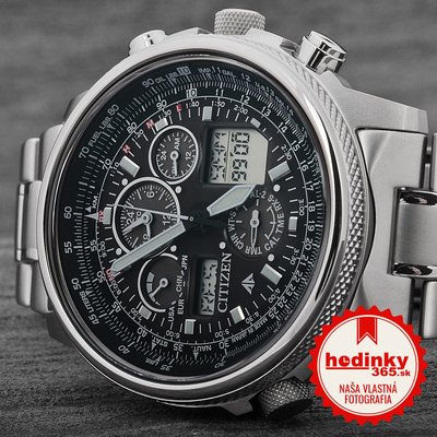 Citizen Promaster Sky Pilot Global Eco-Drive Radiocontrolled JY8020-52E