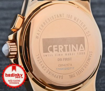 Certina DS First Lady Chronograph C014.217.36.011.00