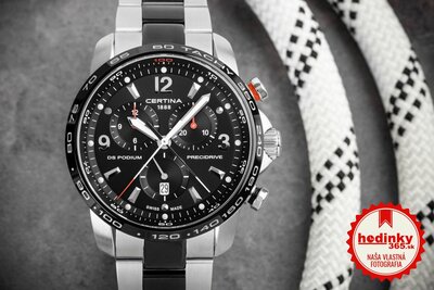 Certina DS Podium Quartz Precidrive Big Size Chronograph 1/100 SEC C001.647.22.057.00