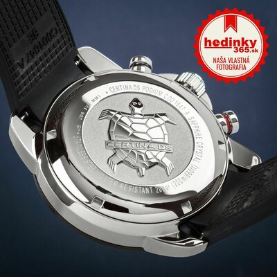 Certina DS Podium Quartz Precidrive Big Size Chronograph 1/100 SEC C001.647.27.057.00