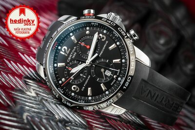 Certina DS Podium Quartz Precidrive Big Size Chronograph 1/100 SEC C001.647.27.057.00